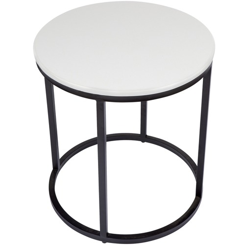 Temple & Webster Nolita Premium Stone Side Table