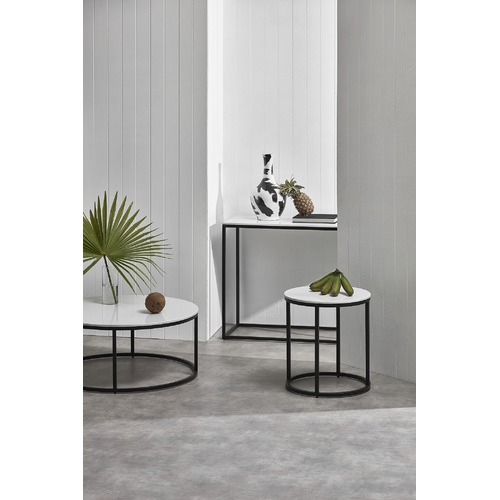 Temple & Webster Nolita Premium Stone Side Table
