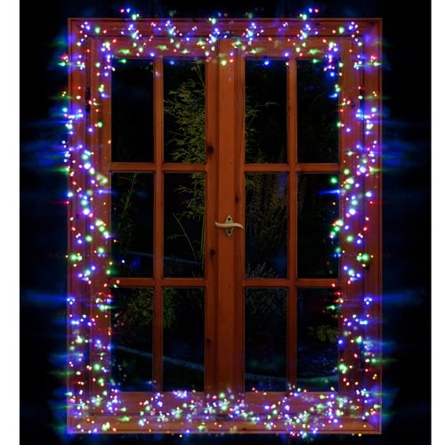 720 Multi Coloured LED Cluster Lights