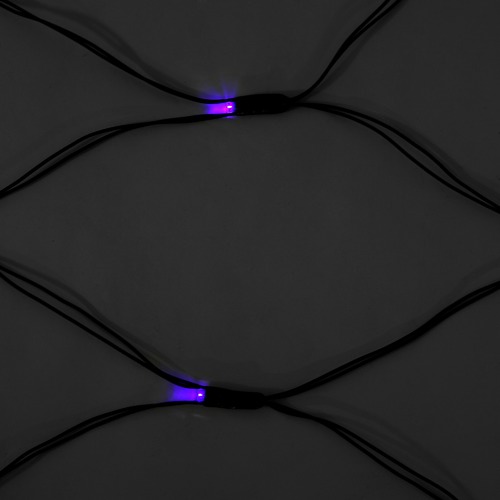 150 Multi Coloured LED Solar Net Lights