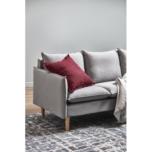 Temple & Webster Moonlight Grey Hampstead 3 Seater Sofa