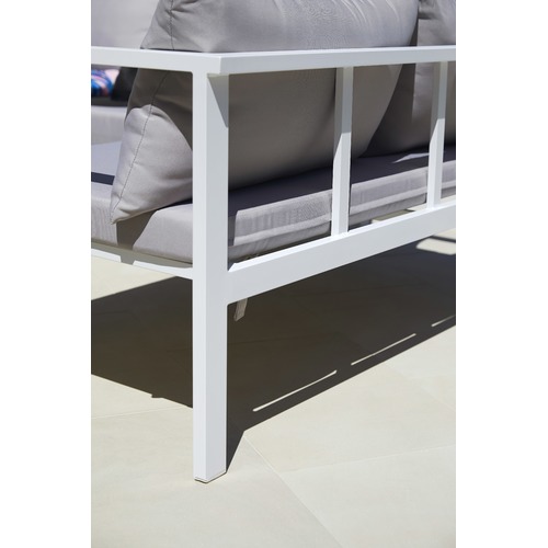 Temple & Webster Felix 4 Seater Aluminium Outdoor Sofa Set