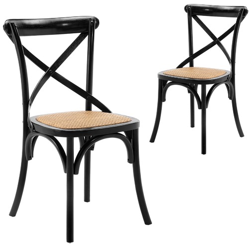 Temple & Webster Bella Cross Back Dining Chair