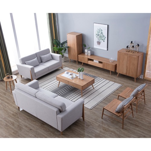 Temple & Webster Eden Oak 2m Large Entertainment Unit