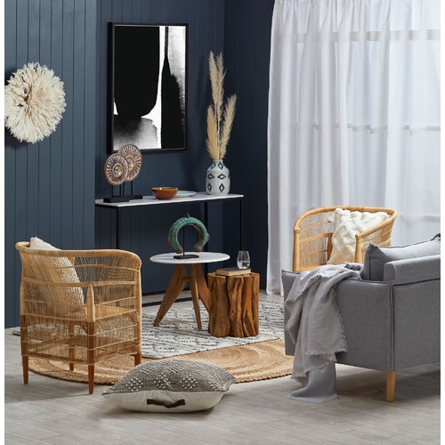 Temple & Webster Moonlight Grey Hampstead 3 Seater Sofa