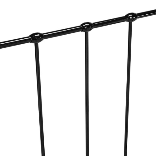 Temple & Webster Black Bailey Metal Bed Frame