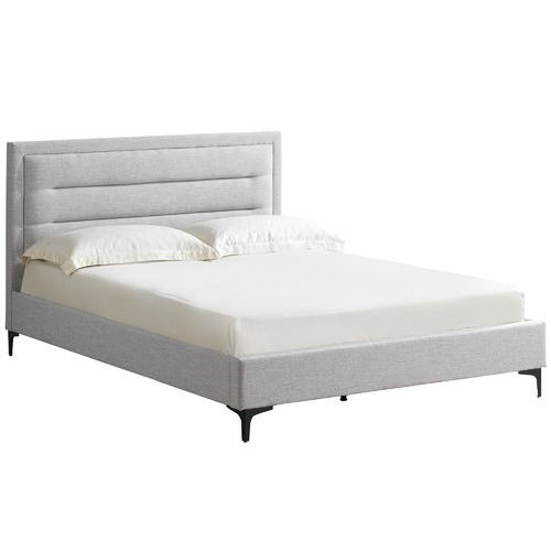 Temple & Webster Max Modern Upholstered Bed Frame & Reviews