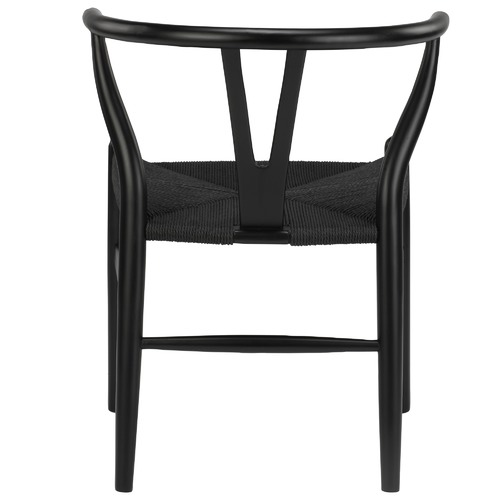 Temple & Webster 4 Seater Thea Dining Table & Wishbone Chairs Set