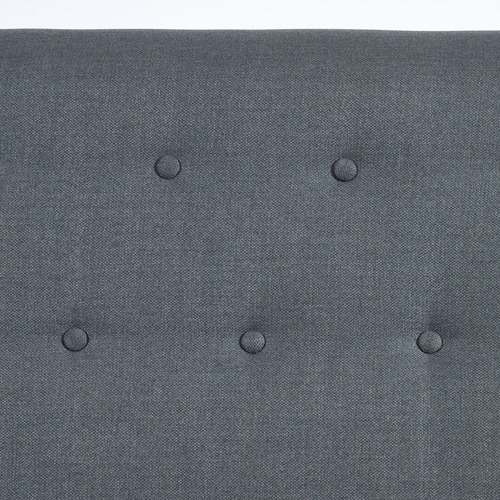 Temple & Webster Dark Grey Bryson 3 Seater Sofa