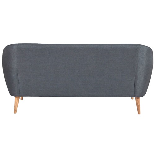 Temple & Webster Dark Grey Bryson 3 Seater Sofa
