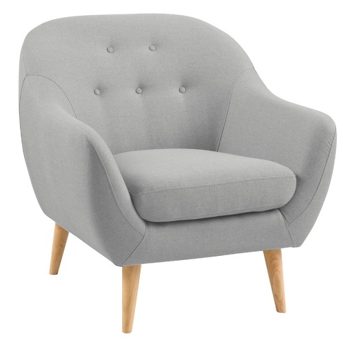 Light Grey Bryson Armchair Temple & ster