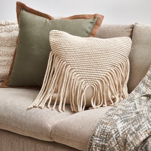 Temple & Webster Sand Silas Sofa with Right Chaise