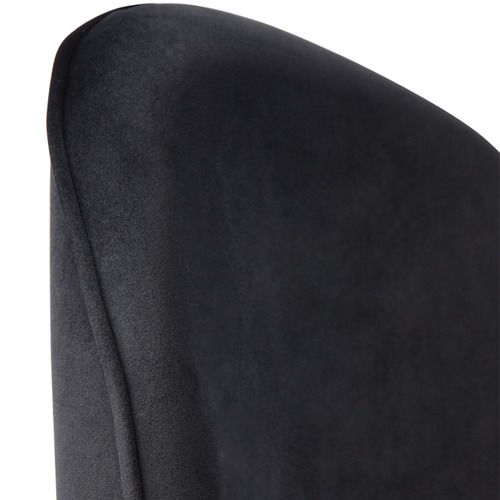 Temple & Webster Quill Velvet Barstool