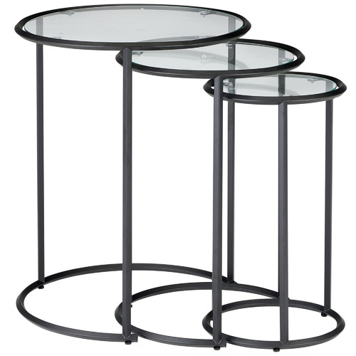 Temple & ster 3 Piece Riverside Nesting Side Tables Set & Reviews