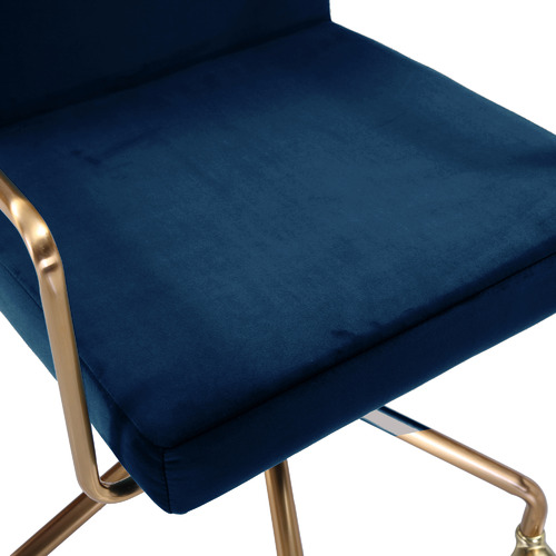 Temple & ster Camden Velvet Home Office Chair