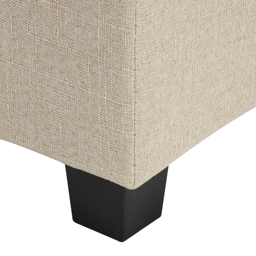 Temple & Webster Emily Upholstered Storage Ottoman