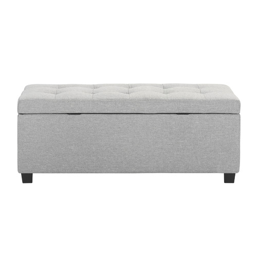 Temple & Webster Emily Upholstered Storage Ottoman