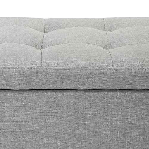 Temple & Webster Emily Upholstered Storage Ottoman