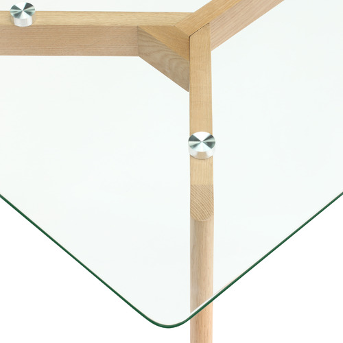 Temple & ster Stad Rectangular Glass Coffee Table