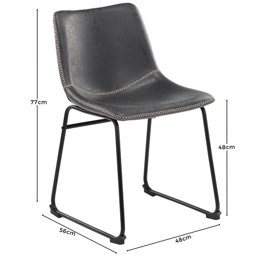 Temple & Webster Phoenix Vintage-Style Dining Chairs