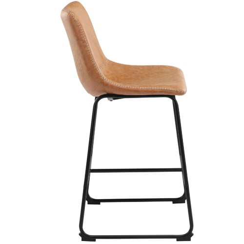 66cm-Phoenix-Vintage-Style-Faux-Leather-Barstools-MJPPBSVC