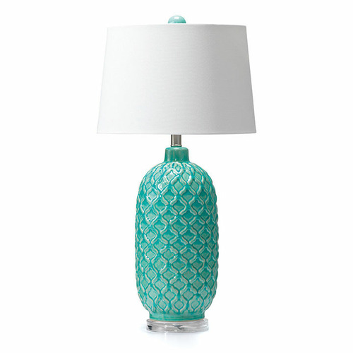 Temple & ster Aqua Blue Table Lamp & Reviews