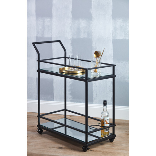 Temple & Webster Long Beach Bar Cart