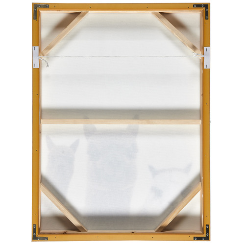 Temple & Webster Alpaca Friends Framed Canvas Wall Art