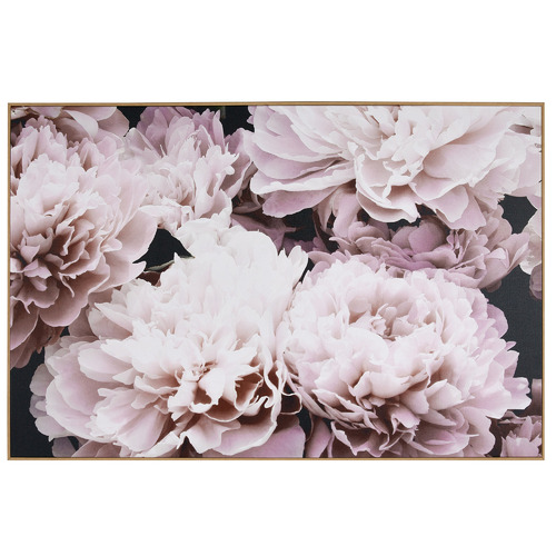 Temple & Webster Floral Blooms Framed Canvas Wall Art