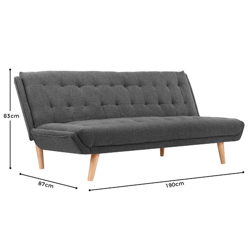 Temple & Webster Soho Click Clack Sofa Bed