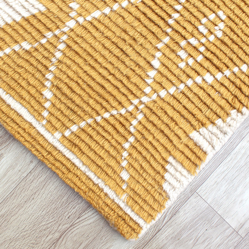 Temple & Webster Marigold Ostin Hand-Knotted Wool Rug