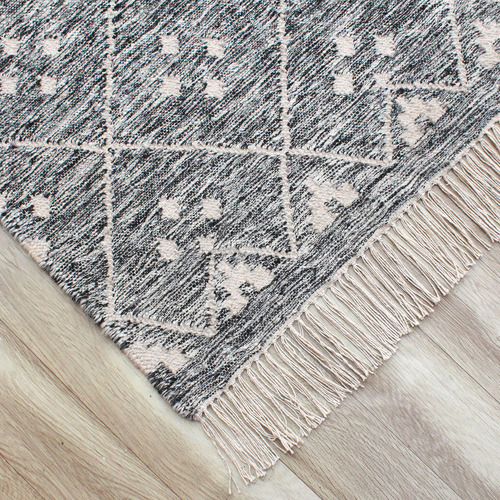 Temple & ster Grey Paige HandWoven WoolBlend Rug & Reviews