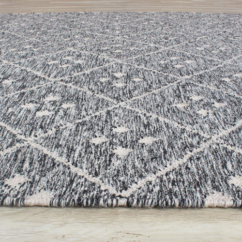 Temple & ster Grey Paige HandWoven WoolBlend Rug & Reviews