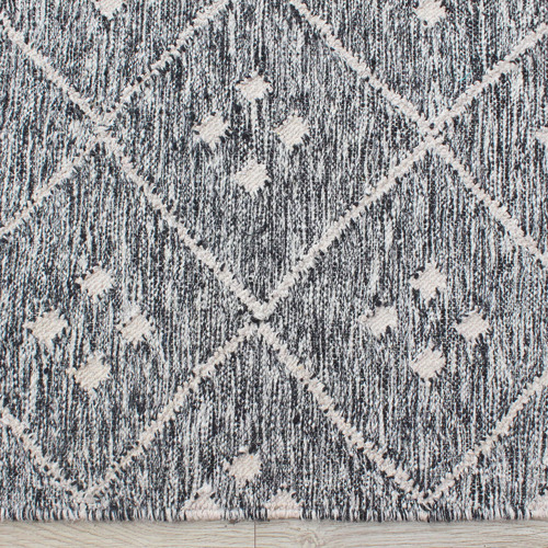 Temple & ster Grey Paige HandWoven WoolBlend Rug & Reviews