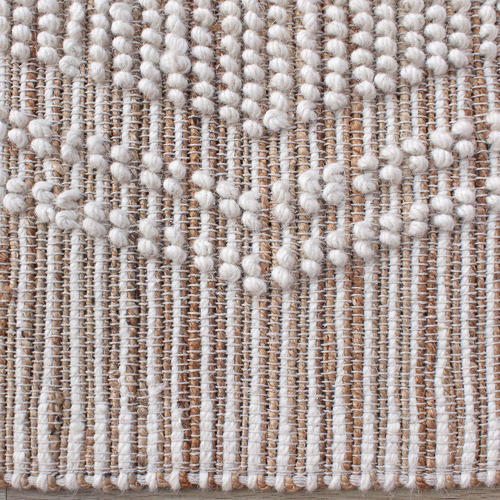 Temple & Webster Sol Hand-Woven Hemp & Wool Rug