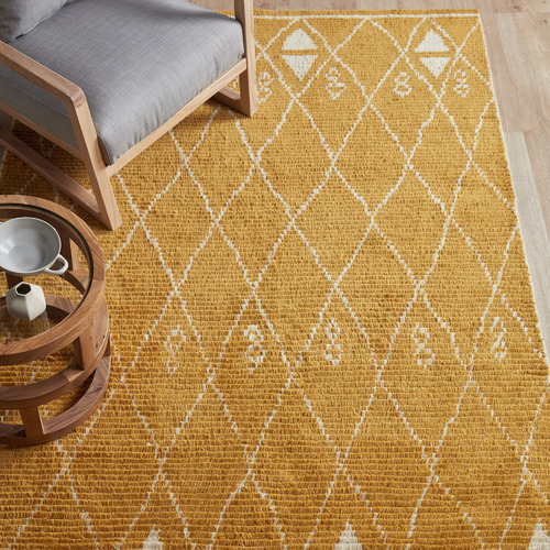 Temple & Webster Marigold Ostin Hand-Knotted Wool Rug