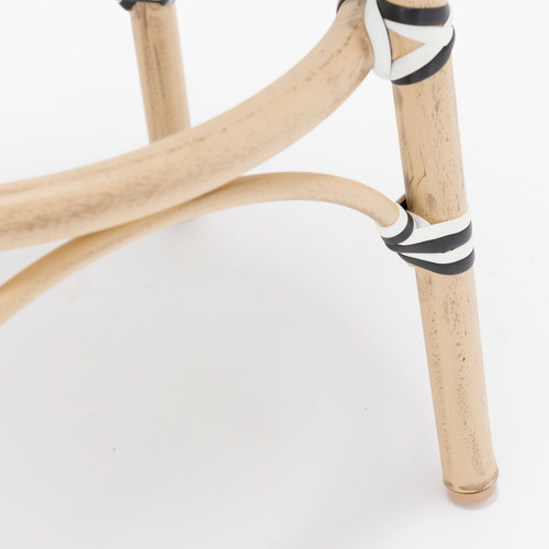Temple & Webster Paris PE Rattan Cafe Barstool