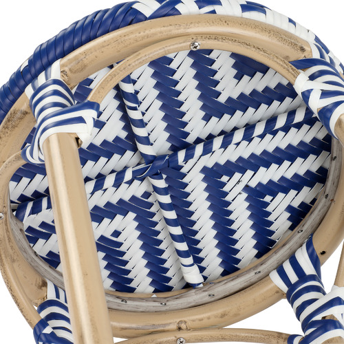 Temple & Webster Paris PE Rattan Cafe Barstool