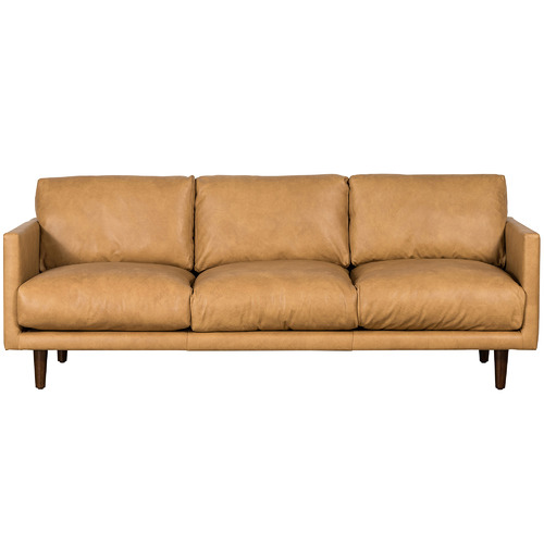 Temple & ster Carson 3 Seater Italian Leather Sofa & Reviews