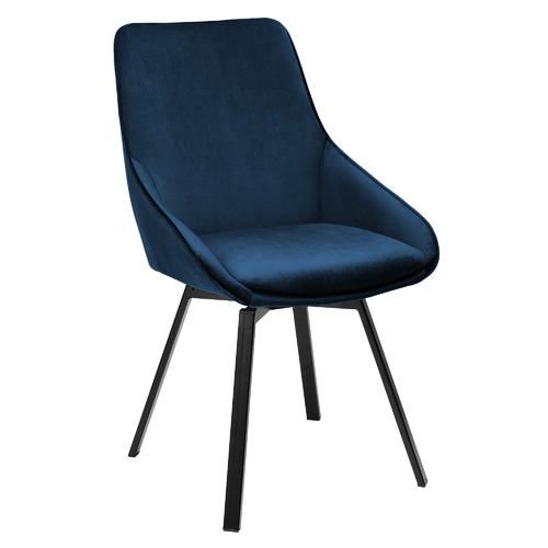 nappa velvet swivel dining chairs