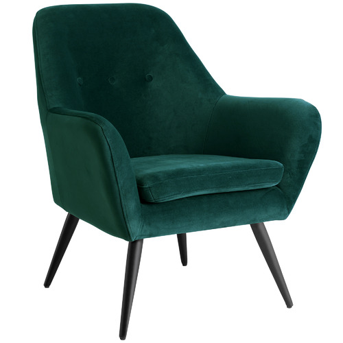 Temple & Webster Memphis Velvet Armchair