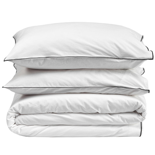 Temple & ster White Organic Cotton Quilt Cover Set