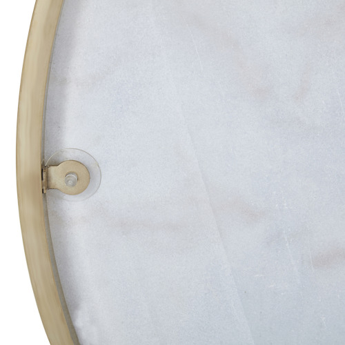 Temple & ster 80cm Round White Siena Marble Coffee Table & Reviews