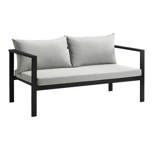 Temple & Webster Felix 4 Seater Aluminium Outdoor Sofa Set