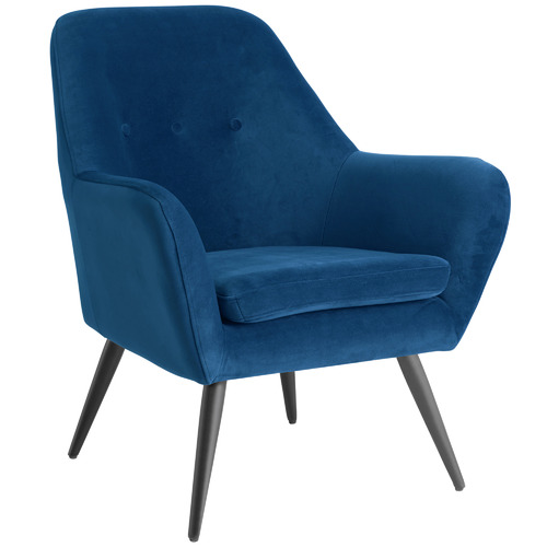 Temple & Webster Memphis Velvet Armchair
