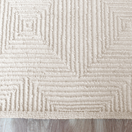 Temple & ster Ivory Mason HandTufted Wool Blend Rug