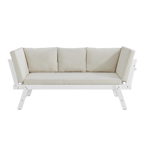 Temple & Webster St Barths Outdoor Day Bed with Cushions