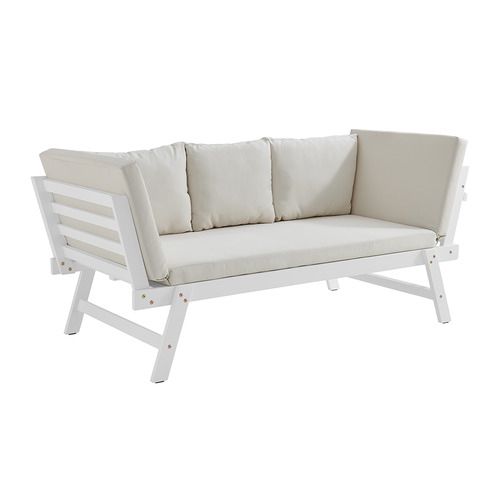 Temple & Webster St Barths Outdoor Day Bed with Cushions