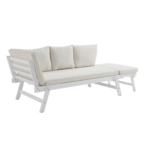 Temple & Webster St Barths Outdoor Day Bed with Cushions