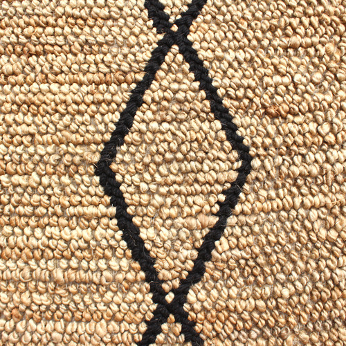 Natural & Charcoal Loft Hand Woven Rug